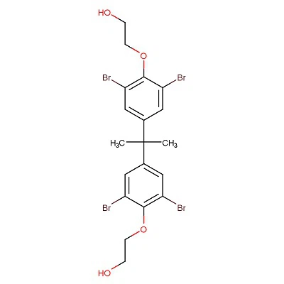 100 KG 4162-45-2 4,4'-isopropylidenbis[2-(2,6-dibromfenoxy)ethanol] C19H20Br4O4